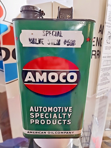 Amoco oil can - , gallon