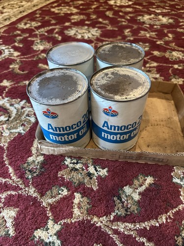Amoco 200 motor oil - amoco, vintage